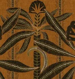 Arte Arte Indienne behang Kerala Tangerine 18322