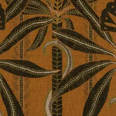 Arte Arte Indienne behang Kerala Tangerine 18322