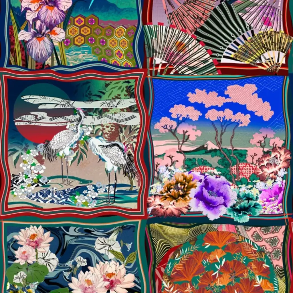 Arte Arte Kami behang Kimono 87250