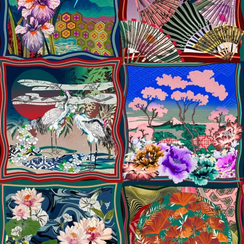 Arte Arte Kami behang Kimono 87250