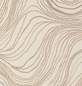 Arte Arte Kharga behang Bayuda Sunrise Copper 74041