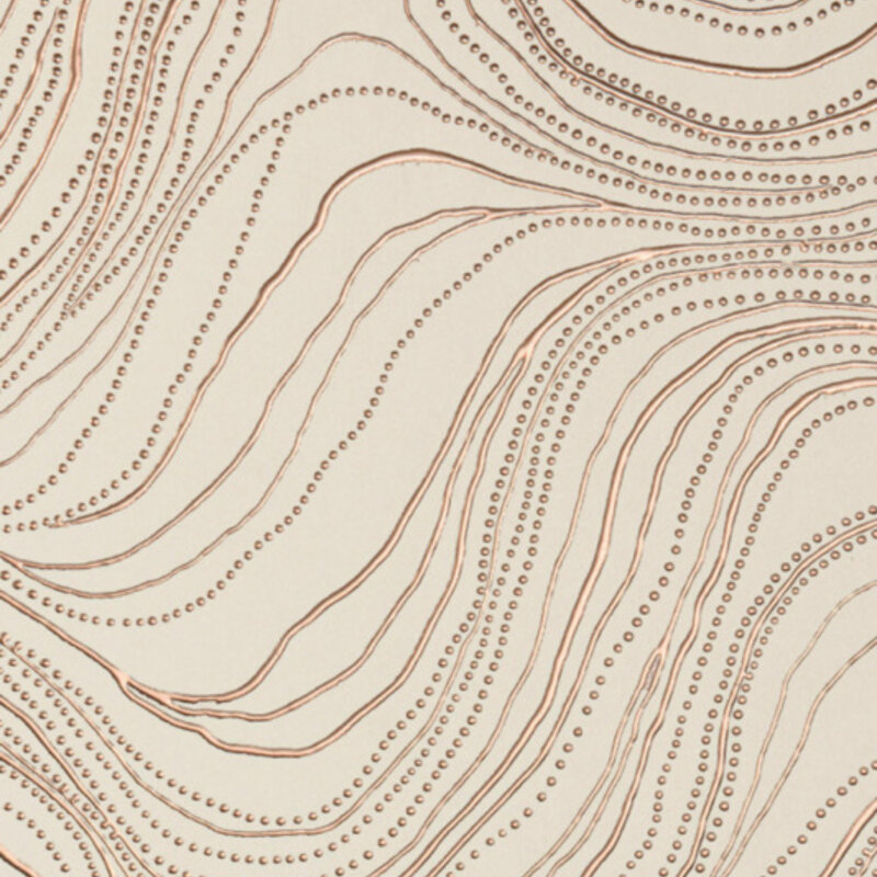 Arte Arte Kharga behang Bayuda Sunrise Copper 74041