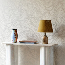 Arte Arte Kharga behang Bayuda Dazzling Silver 74042