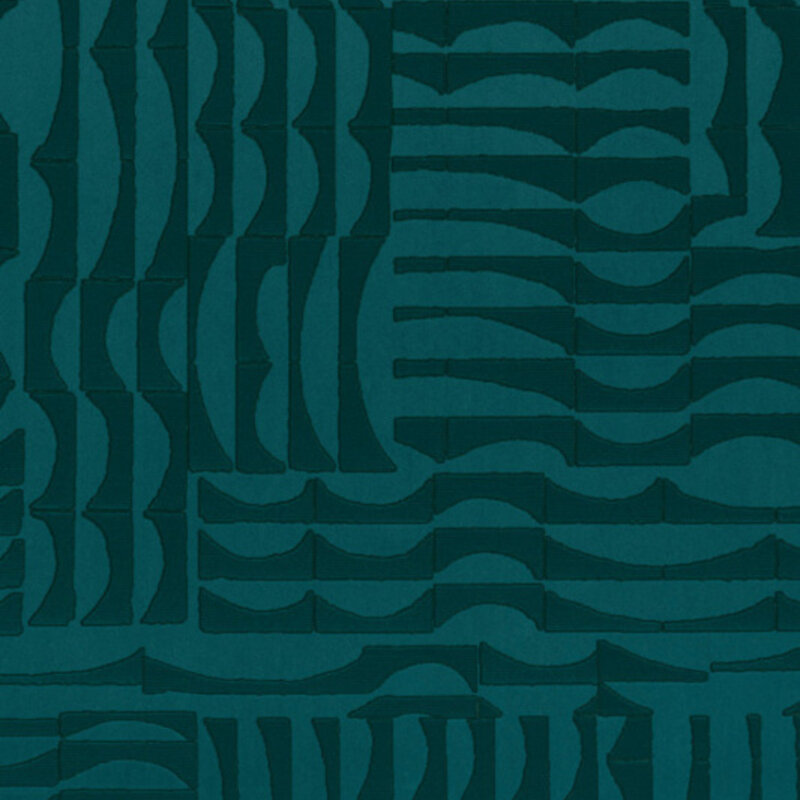 Arte Arte Kharga behang Atacama Teal 74000