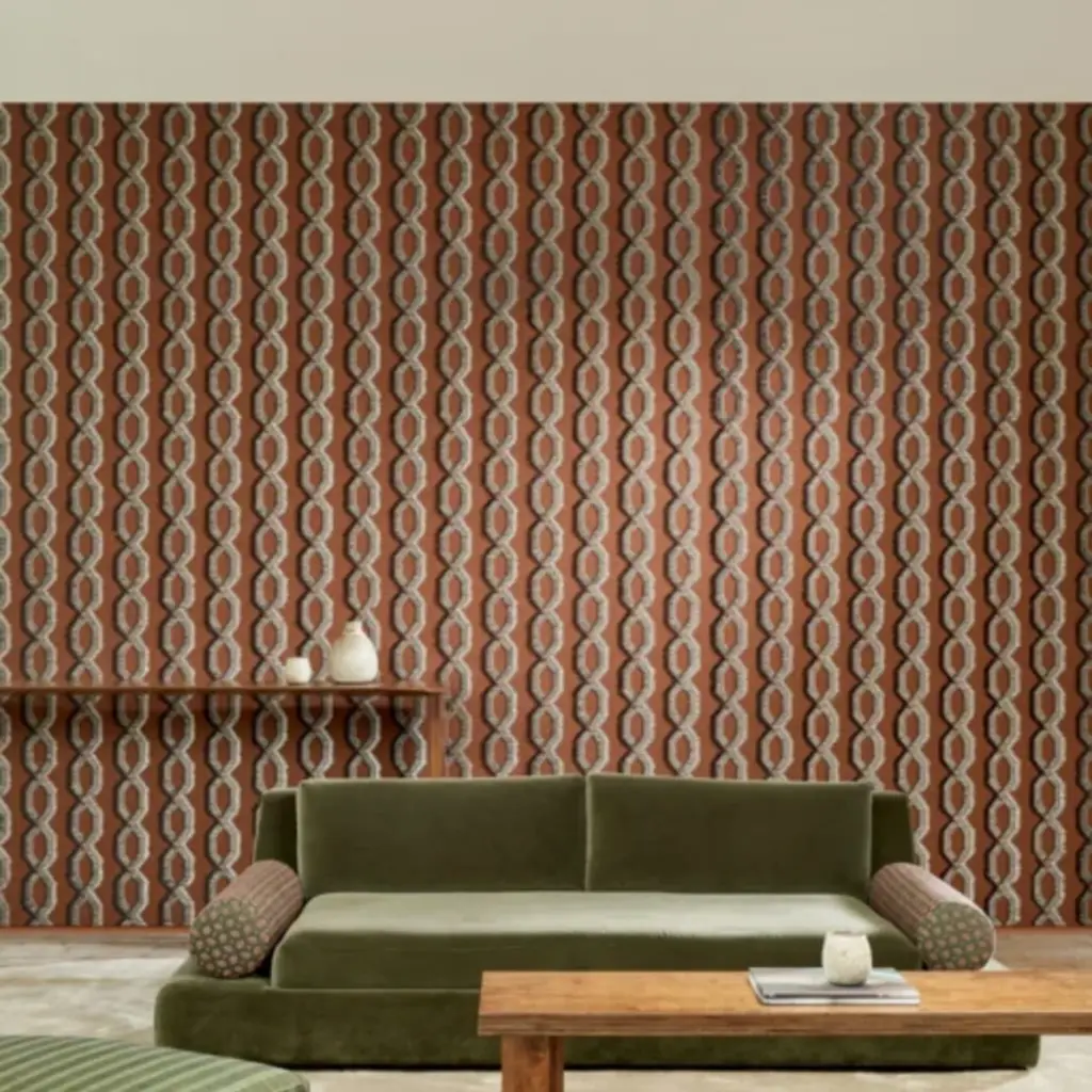 Arte Arte Le Couturier behang Franges Chestnut 58524