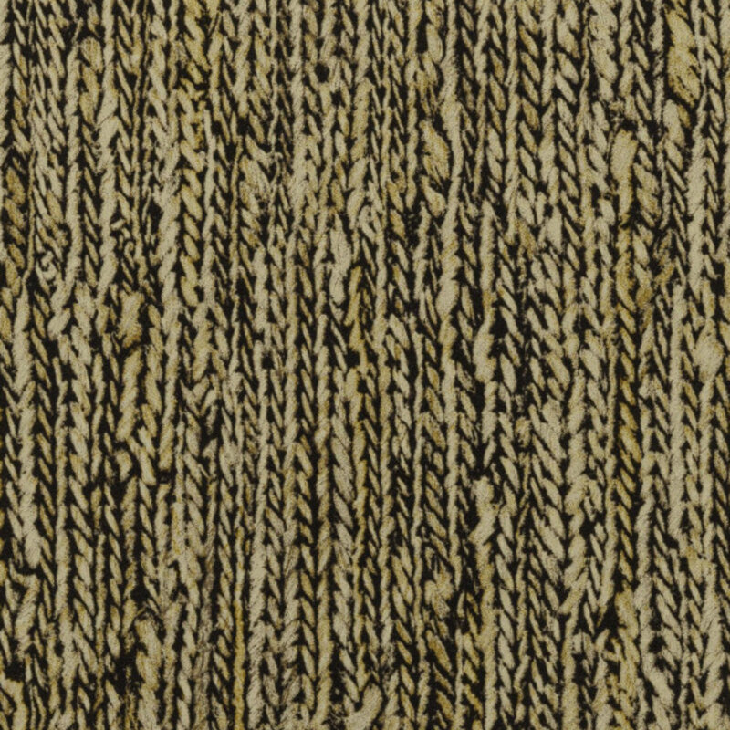 Arte Arte Les Forêts behang Tresse Khaki 48050