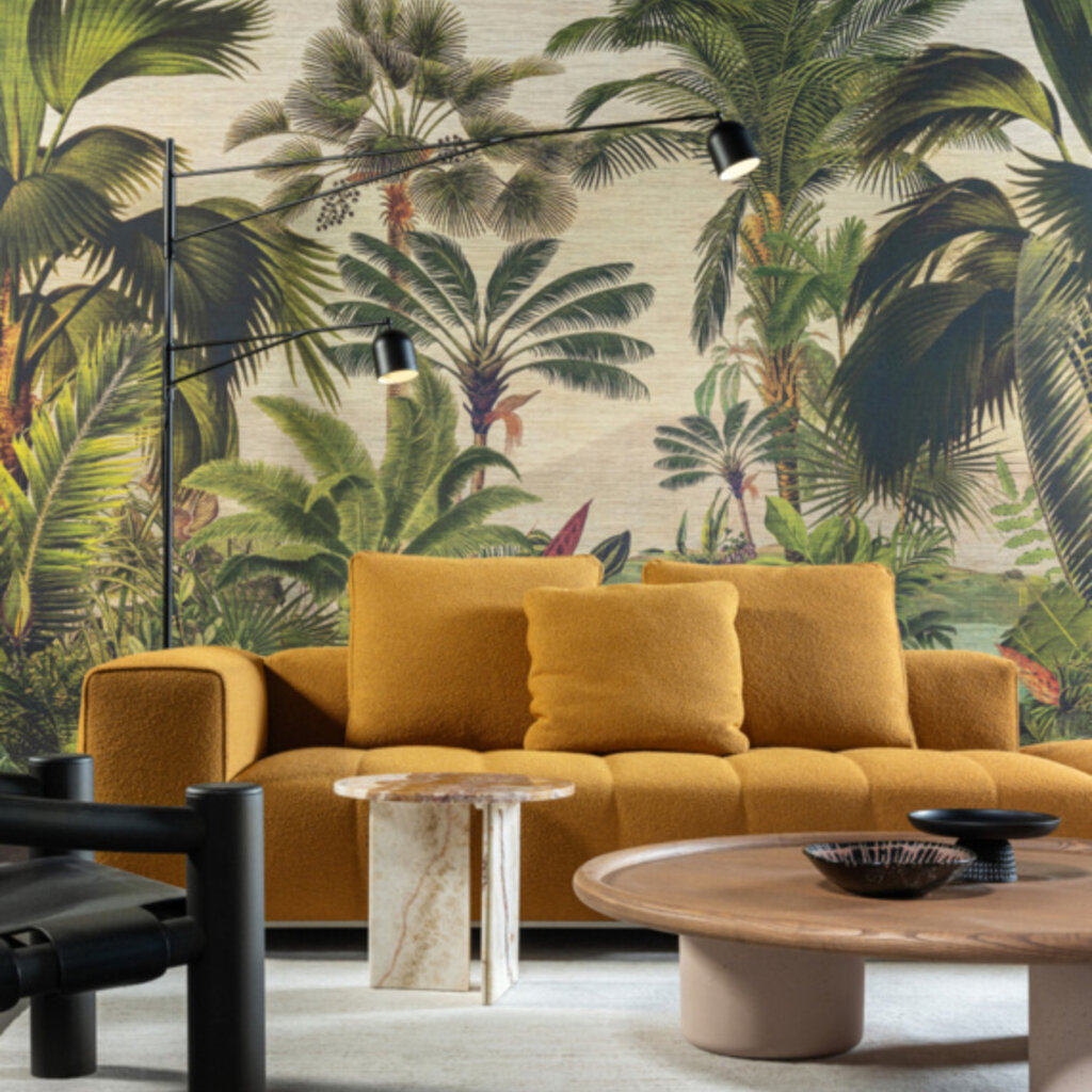 Arte Arte Les Naturels wandpaneel Réverie Tropicale Jungle Green 26770