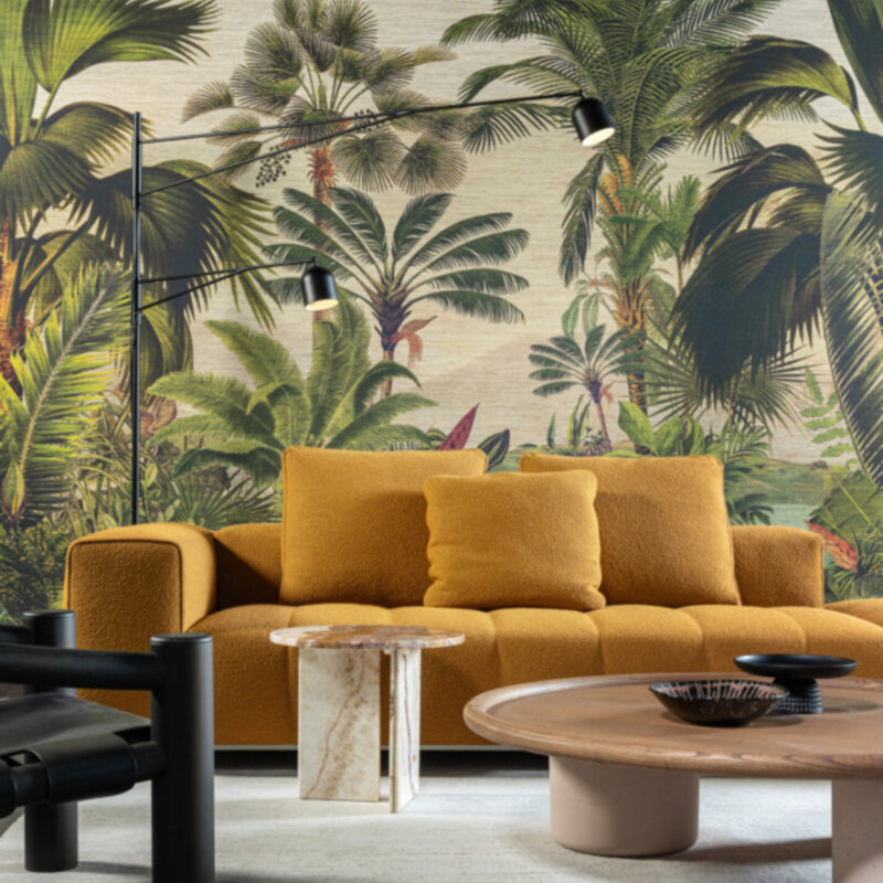Arte Arte Les Naturels wandpaneel Réverie Tropicale Jungle Green 26770