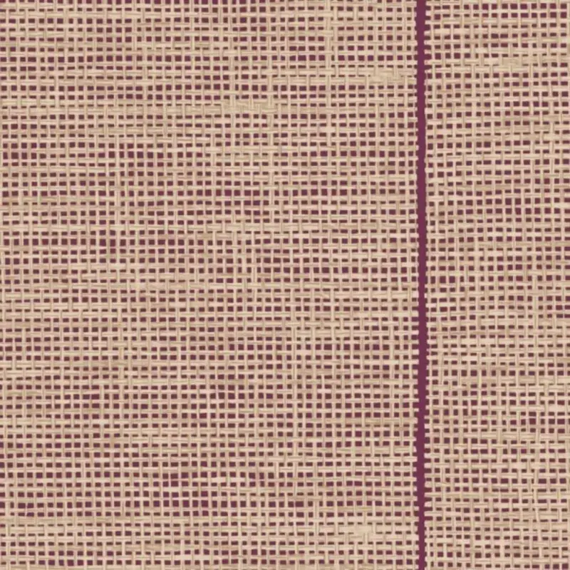 Arte Arte Les Naturels behang La Raphia Tissé Wine 26748