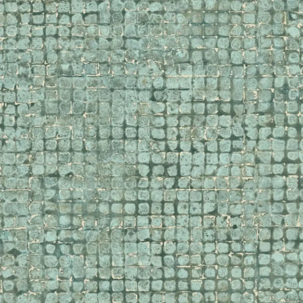 Arte Arte Les Thermes behang Moscaico Teal 70511