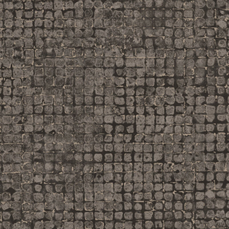 Arte Arte Les Thermes behang Moscaico Charcoal 70515