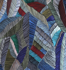 Arte Arte Les Tricots behang Chintz Ultramarine 73100