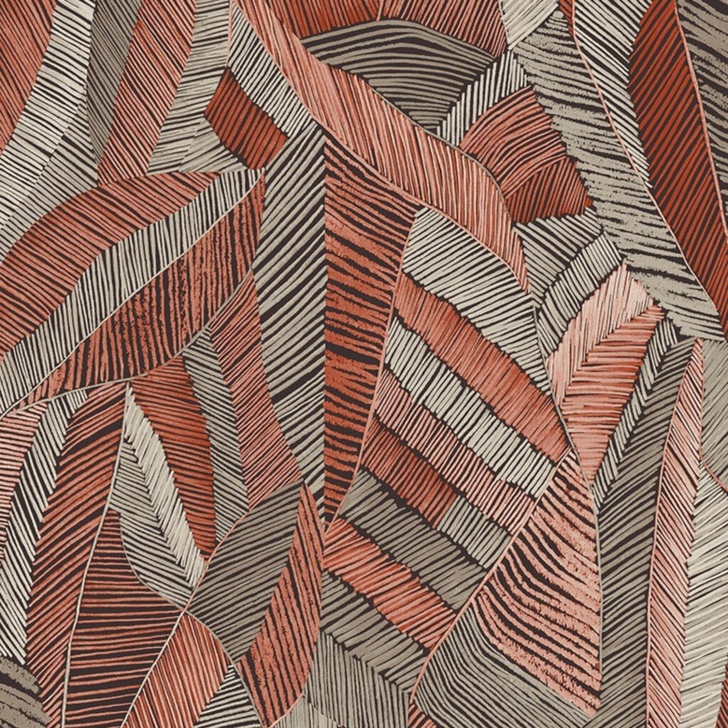 Arte Arte Les Tricots behang Chintz Crimson 73101