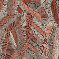 Arte Arte Les Tricots behang Chintz Crimson 73101