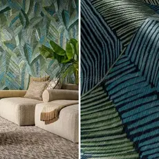 Arte Arte Les Tricots behang Chintz Forest 73103