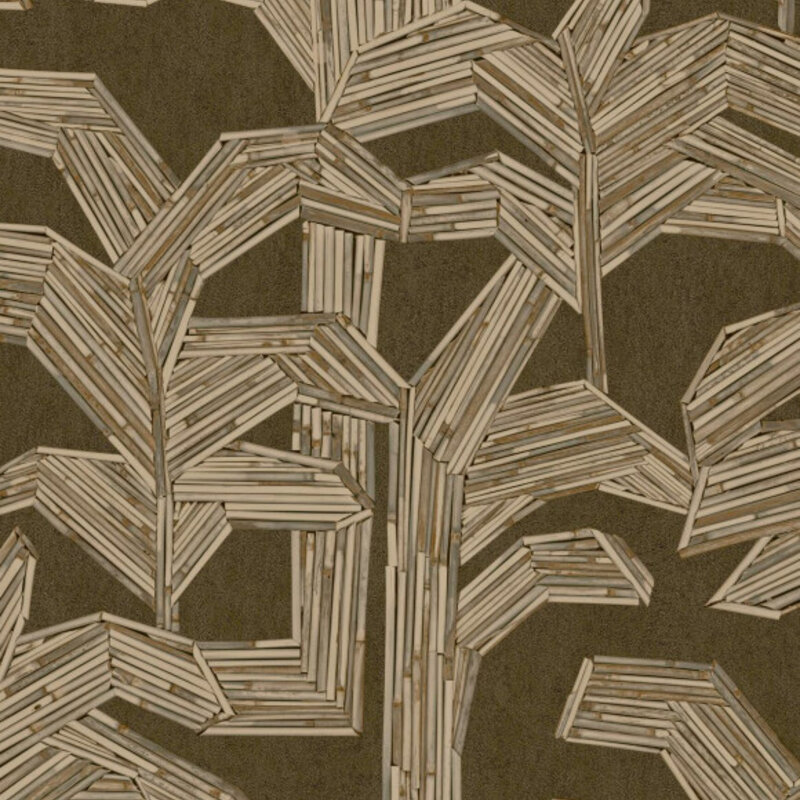Arte Arte Lanai behang Kailua Charcoal 81503