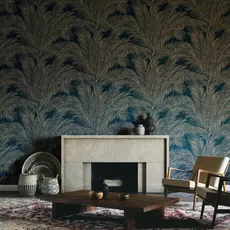 Arte Arte Lanai behang Maui Prussian Blue 81530