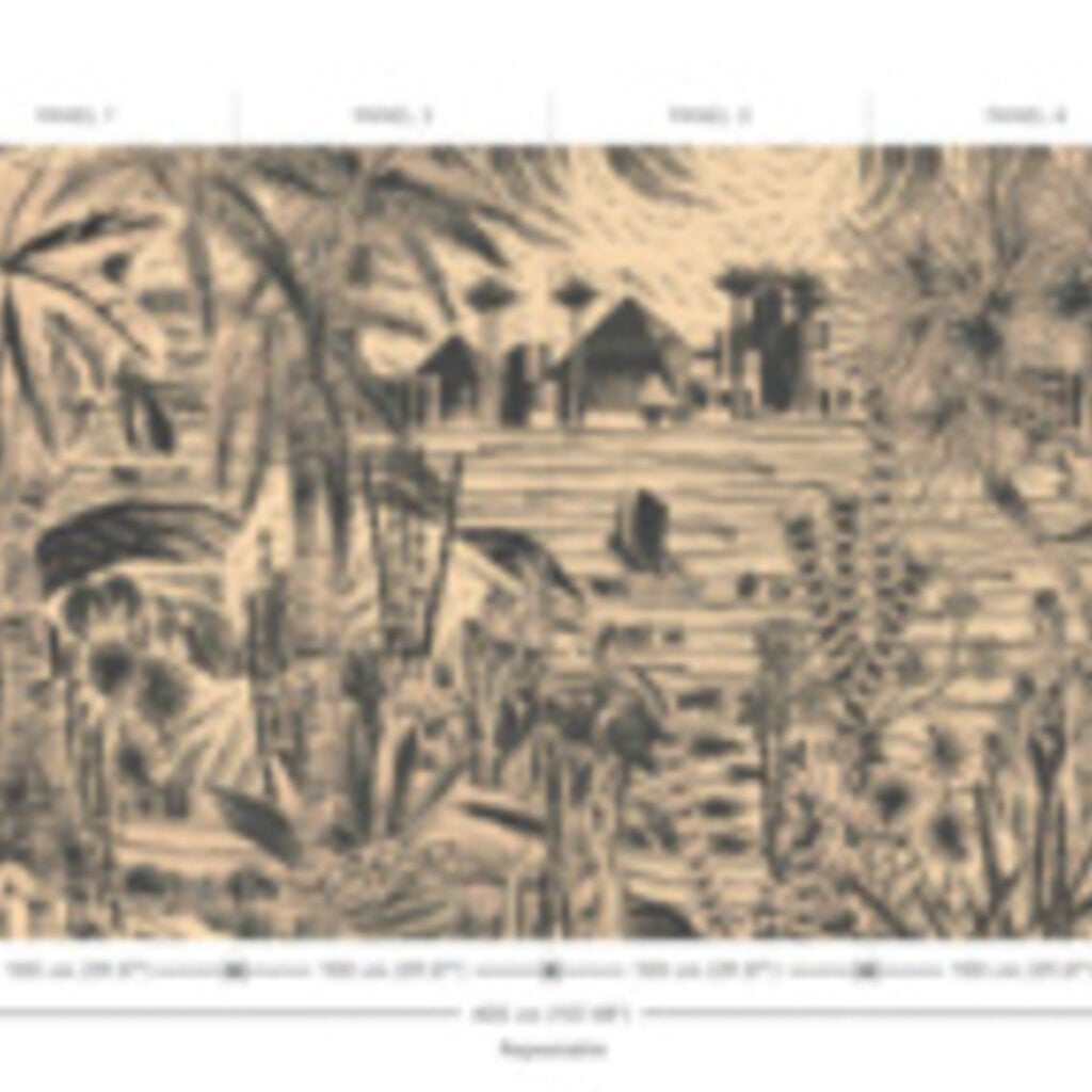 Arte Arte Luxor behang Thebe Mono 19460