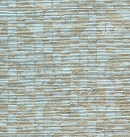 Arte Arte Marquesa behang Cyperus Blue Silver 31733