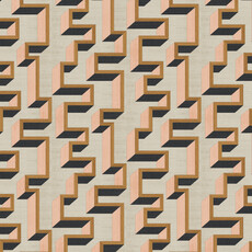 Arte Arte Marqueterie behang Detour Copper Pink 72702
