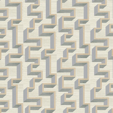 Arte Arte Marqueterie behang Detour Silver Linen 72700