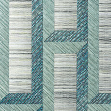 Arte Arte Marqueterie behang Biseau Turquoise Teal 72721