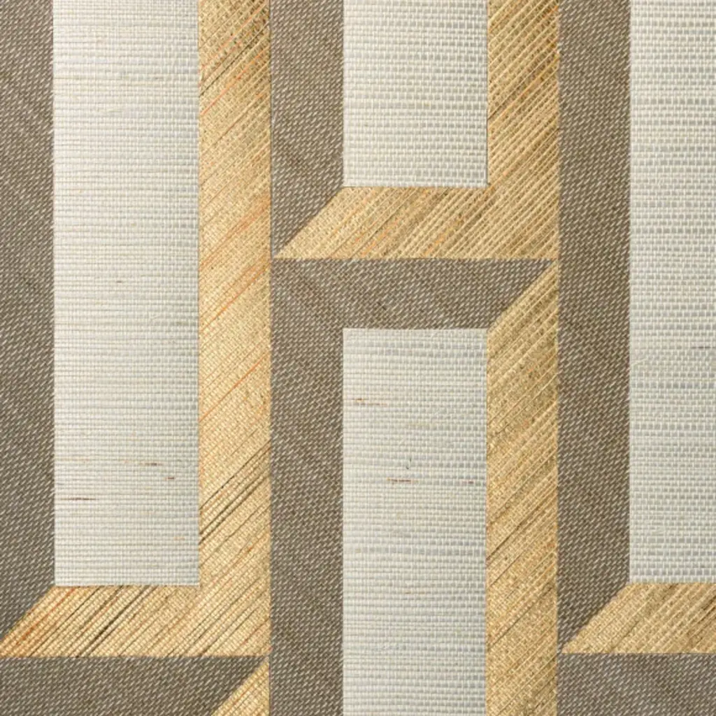 Arte Arte Marqueterie behang Biseau Gold Beige 72720