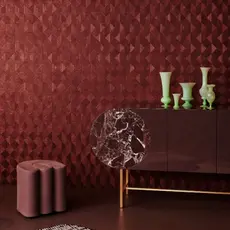Arte Arte Marqueterie behang Optique Rubis 72762
