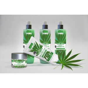Hemp line Shampoo koudgeperste hennepzaadolie en dode zee mineralen