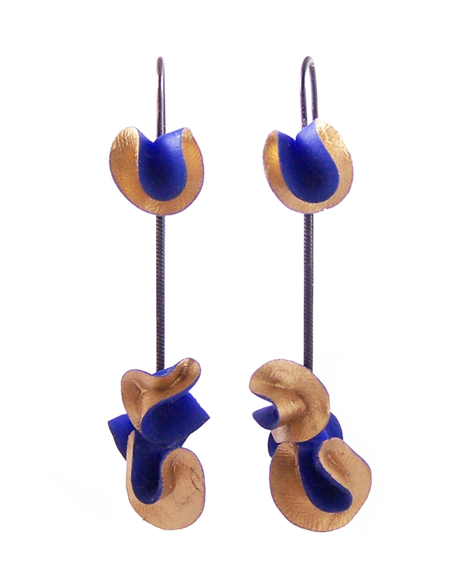 Earrings Coral Blue