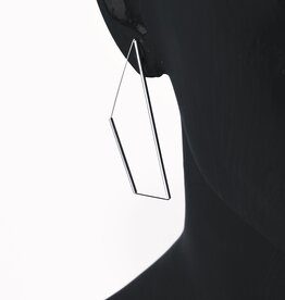 Earrings trapezoid