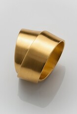 Ring connection gold-plated