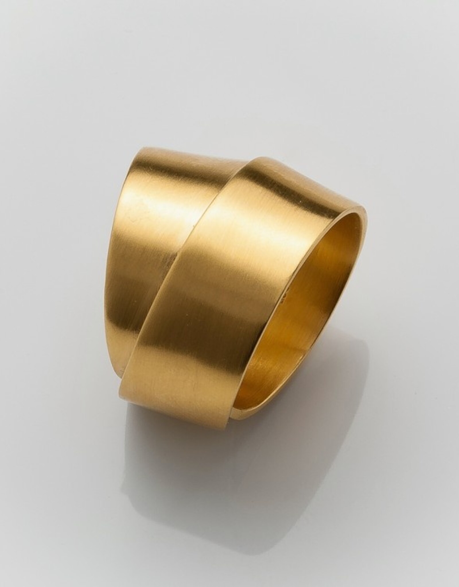 Ring connection gold-plated