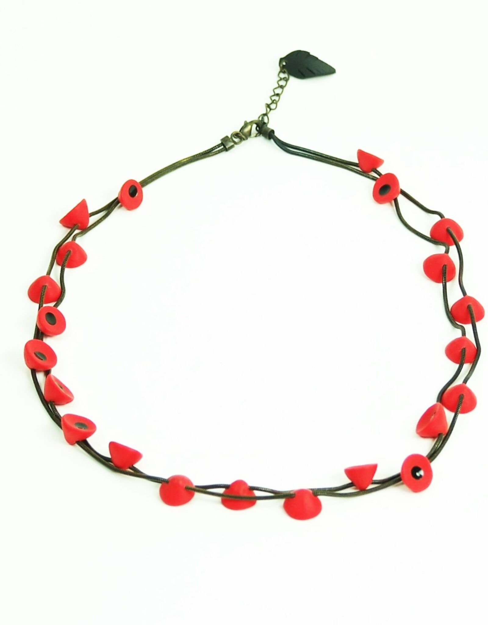 Collier klaproosjes