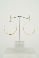 Earrings Tunni gold-plated