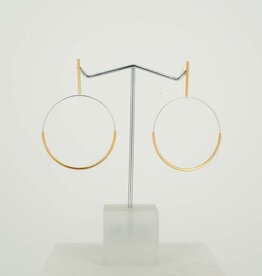 Earrings Tunni gold-plated