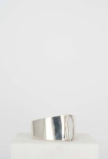 Bracelet Flat White Pearl