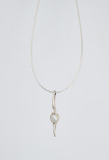 Necklace Pendant Eye White Pearl
