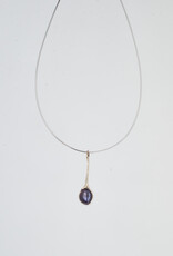 Necklace Pendant Black Pearl