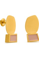 Oorbellen Collage Rose