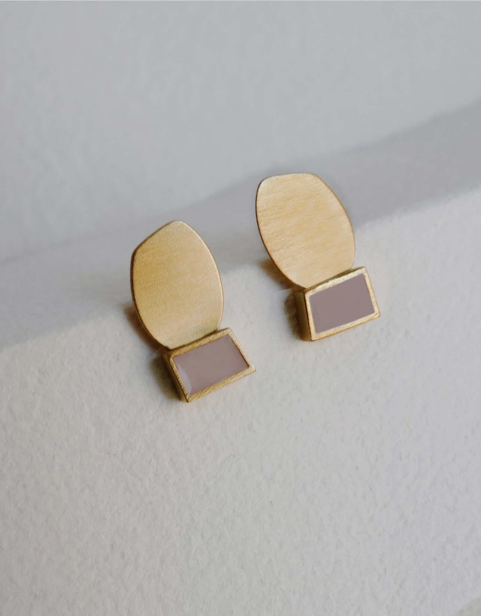 Oorbellen Collage Rose