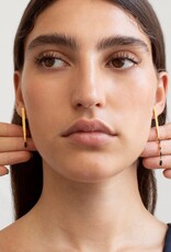 Earrings Miro Long Black