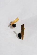 Earrings Miro Small Black