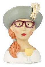 Lady Bust Wine Glass