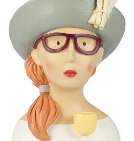 Lady Bust Wine Glass