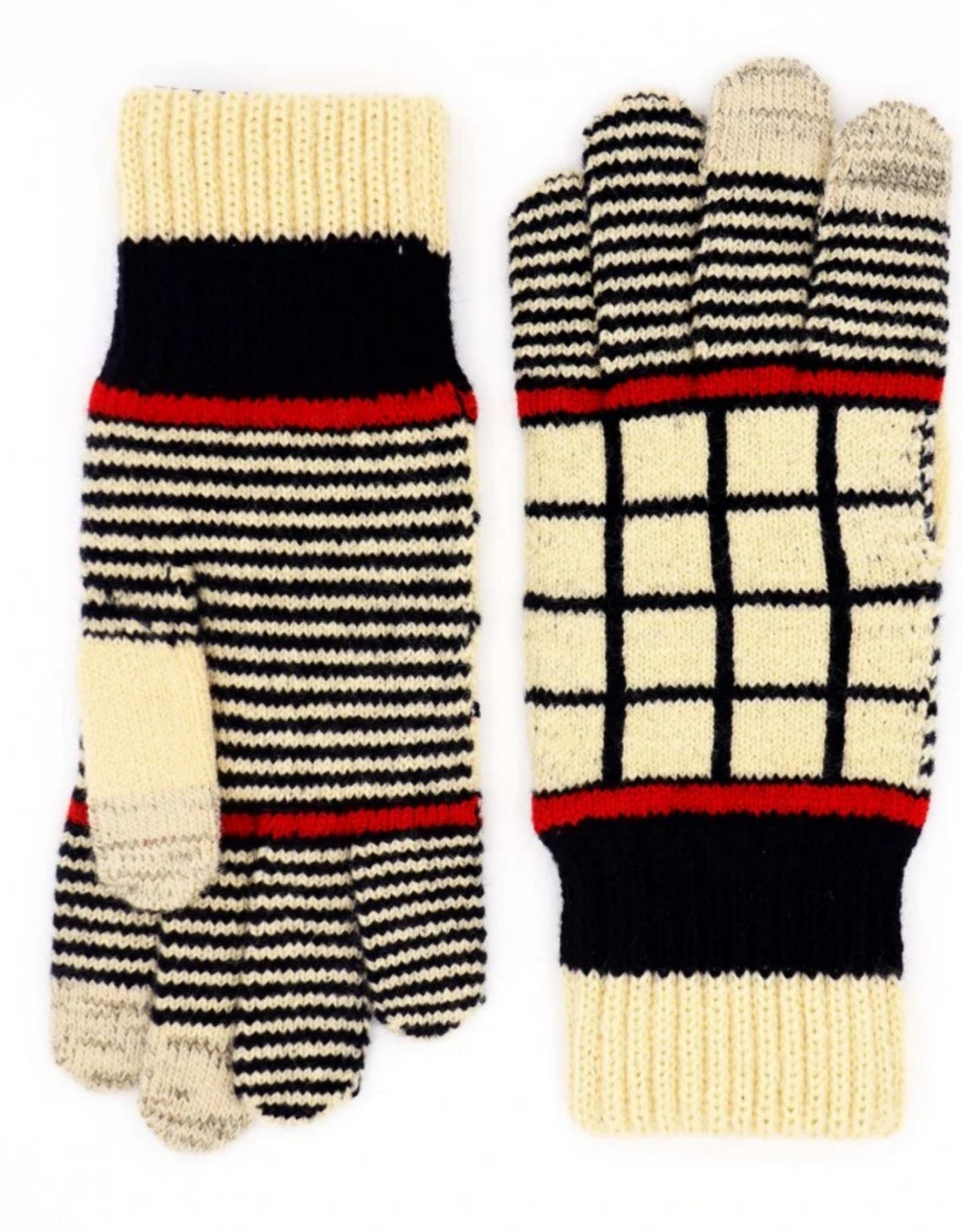 Gloves Touchscreen Brown - Copy