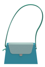 Kleurvolle Schoudertas