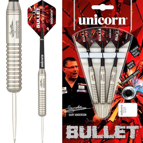 Unicorn Unicorn Bullet Gary Anderson P2 Freccette Steel Darts