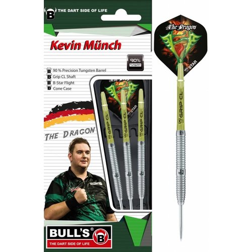 Bull's Germany BULL'S Kevin Münch 90% Freccette Steel Darts