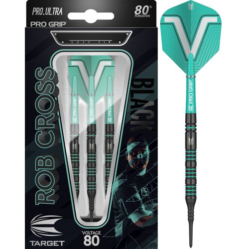 Target Target Rob Cross 80% Black Freccette Soft Darts